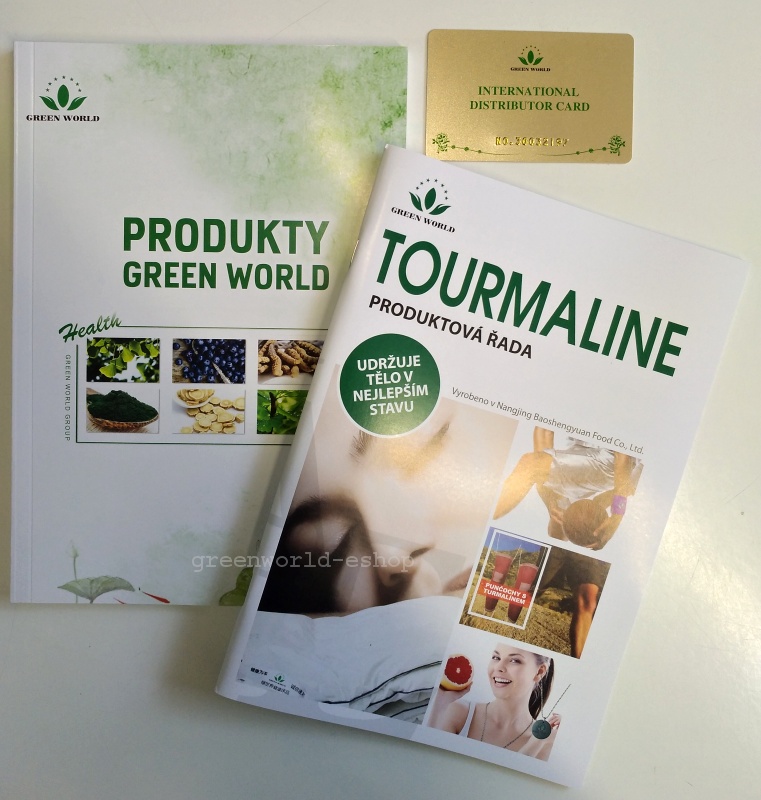 REGISTRACE GREEN WORLD - sleva 20%, katalogy, dárky, obratový bonus, přednášky